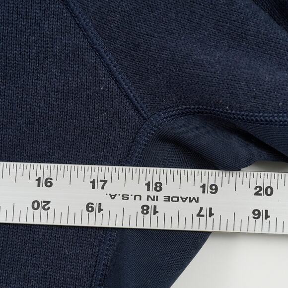 Patagonia Men’s Performance Better Sweater Hoody Blue/Navy Red Zippers Size M - Picture 6 of 12